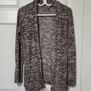 Cape Juby Purple and White Knit Cardigan